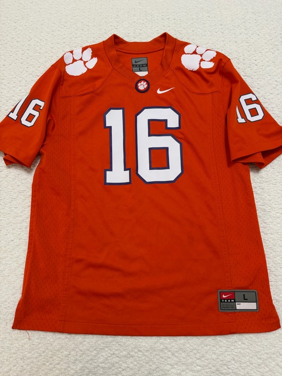 Nike Other - Nike Trevor Lawrence #16 Clemson Tigers Football Jersey Orange Youth Large